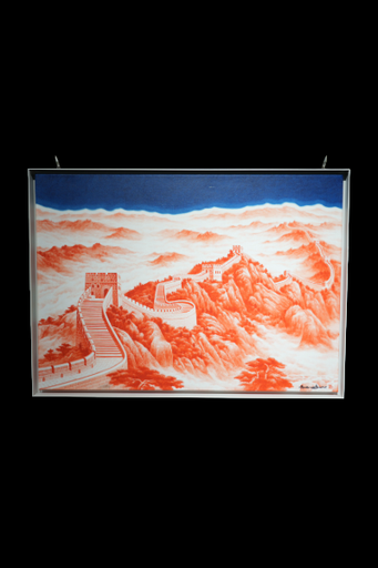 F000463 冯丽鹏-现代油画 [长城旭日]