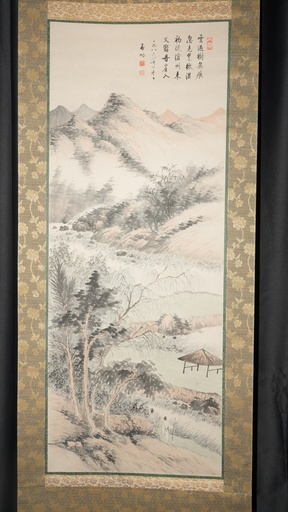 F000388 啟功山水畫（一）
